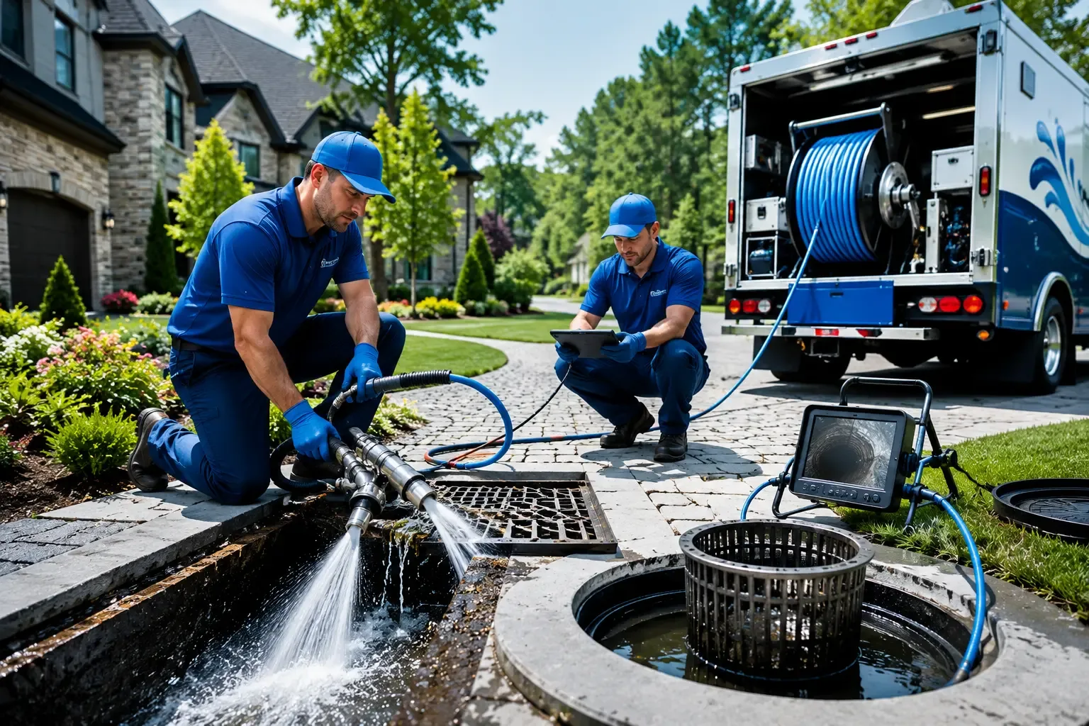 Local outdoor drain cleaning professionals in Rudolph, WI