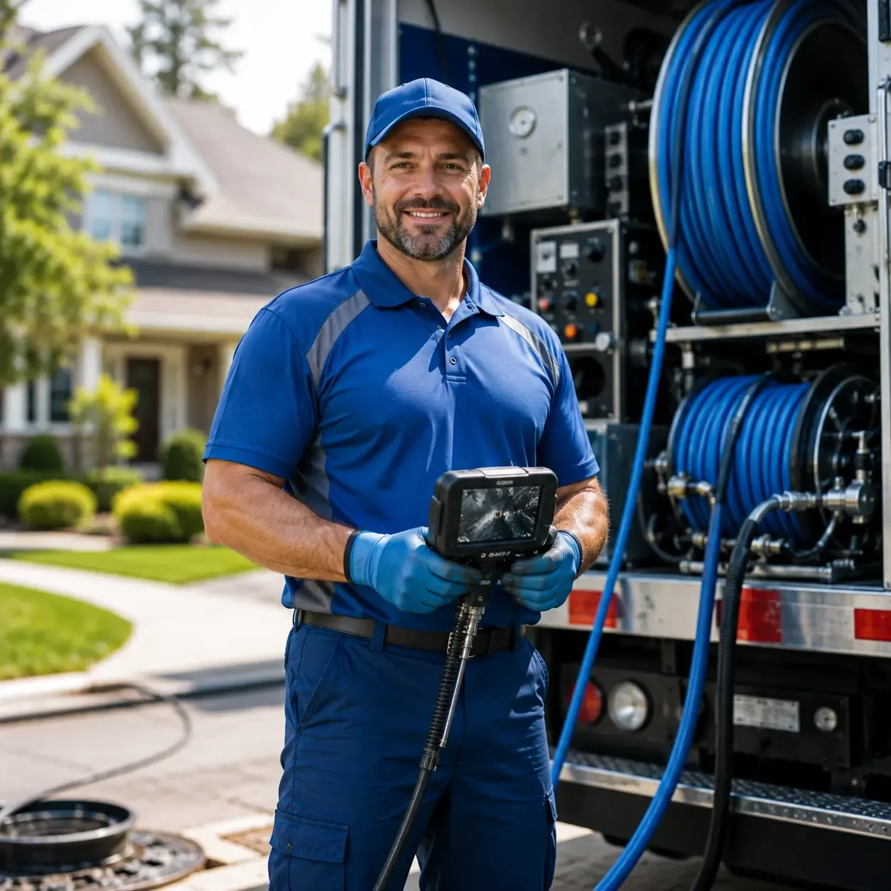 Local outdoor drain cleaning specialists in Rudolph, WI